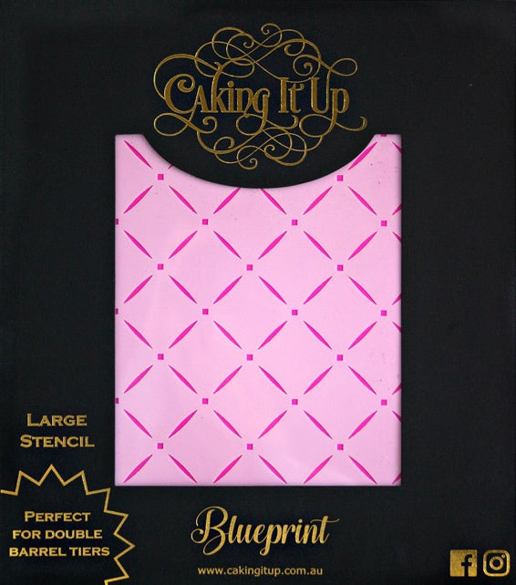 Cake Stencil Blueprint