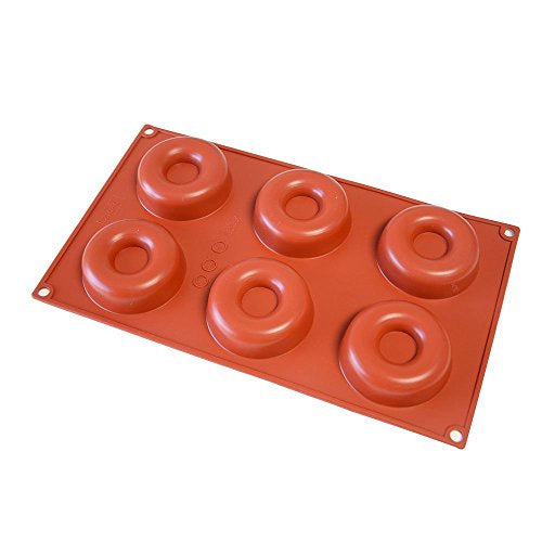 Silicone Mould Donut 6 Hole