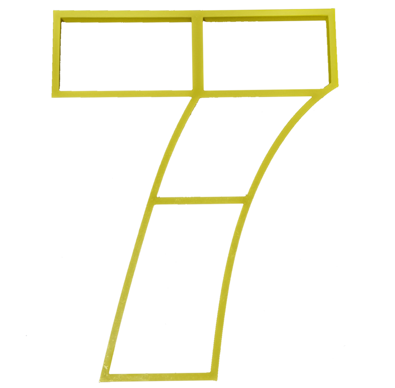 Cookie Cake Cutter Number 7 *Clearance*