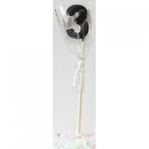 Stick Candle Glitter Black #3