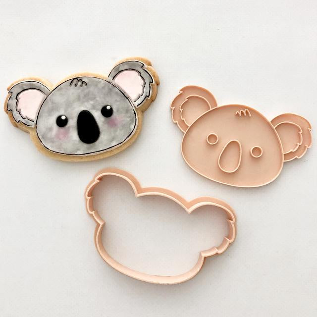 Stamp Embosser With Cutter 'Little Biskut' Koala