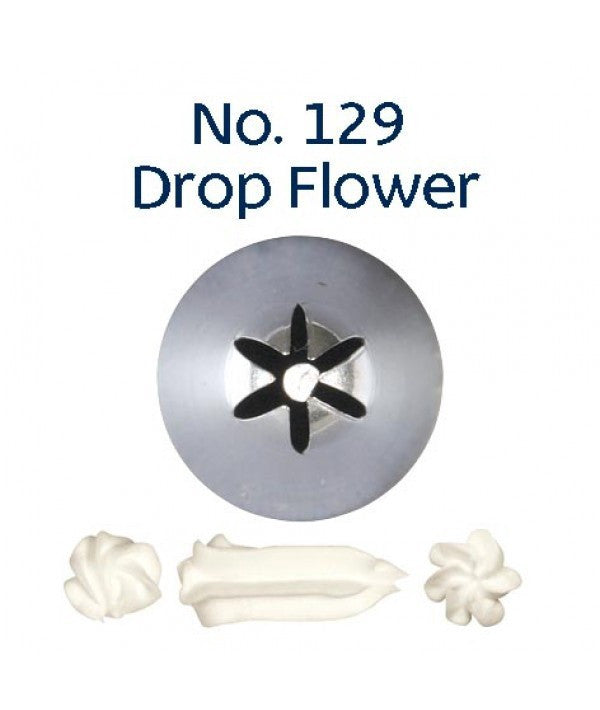 Piping Tip Drop Flower  #129