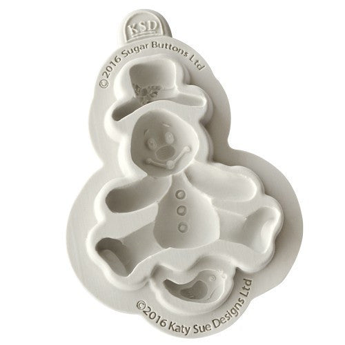 Silicone Mould Snowman Large