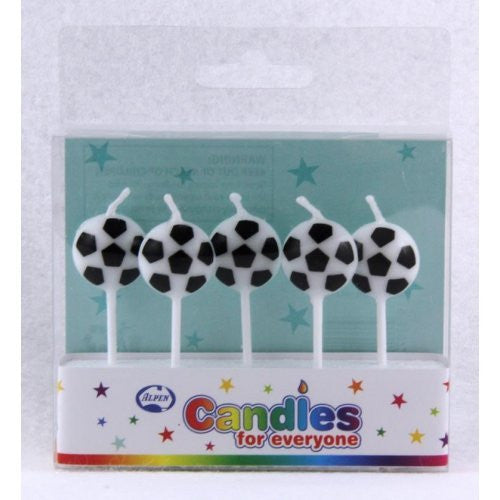 Candle Soccer 5pc