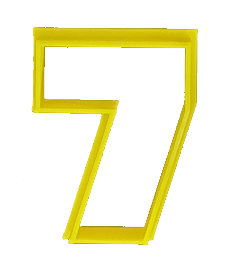 Number Cutter Wide #7