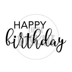 Stamp Embosser 'Little Biskut' Happy Birthday