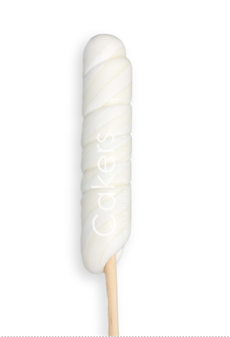 LOLLIPOP TWIST 50G WHITE