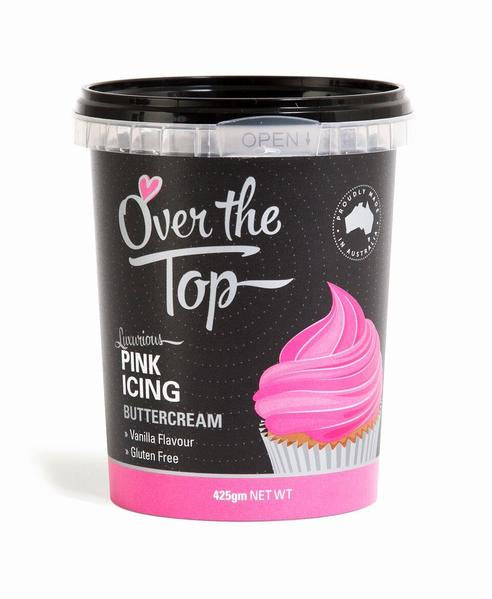 OVER THE TOP BUTTERCREAM PINK 425G *CLEARANCE*