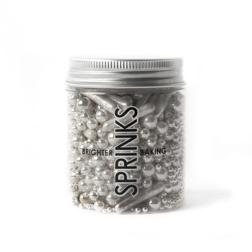 Sprinkles Shapes Bubble & Bounce Silver 75g