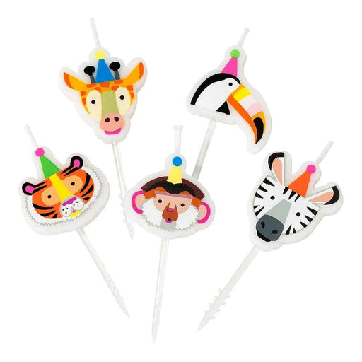 Candles Party Animals 5pc