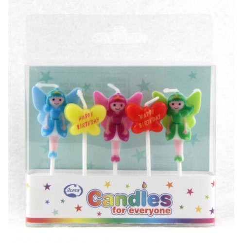 Candle Little Fairies 5pc