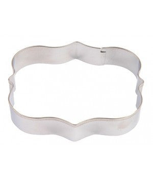 CUTTER RECTANGLE SCROLL PLAQUE