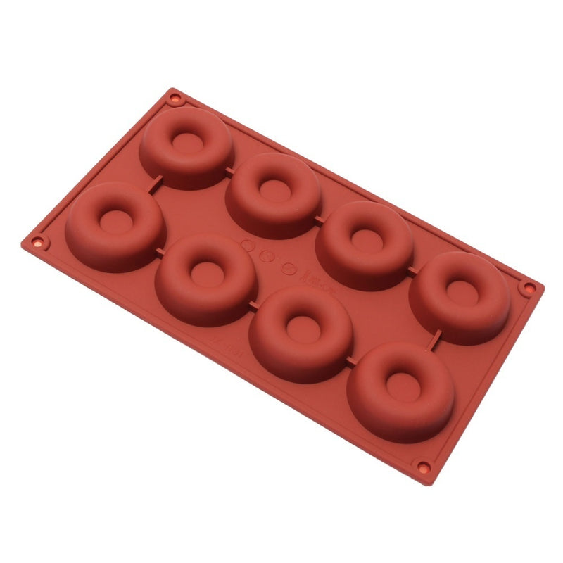 Silicone Mould Mini Donut 8 Hole