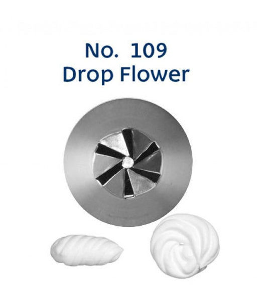 Piping Tip Drop Flower #109