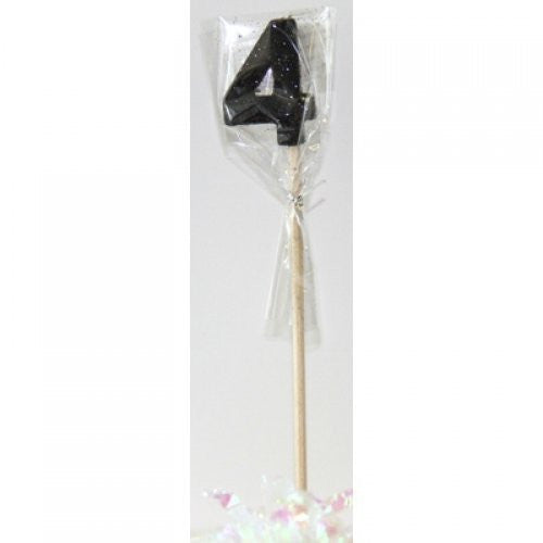 Stick Candle Glitter Black #4