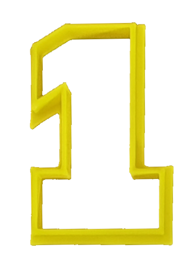 Number Cutter Wide #1