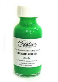 Liquid Colour Fluro Green 30mL — Cakers Warehouse