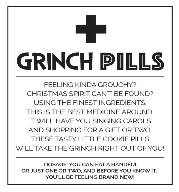 Stamp Embosser With Cutter 'Little Biskut' Grinch Pill Set