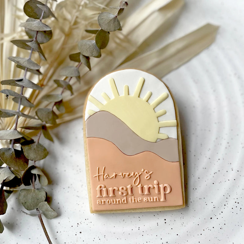 Debosser Plate 'Little Biskut' First Trip Around The Sun