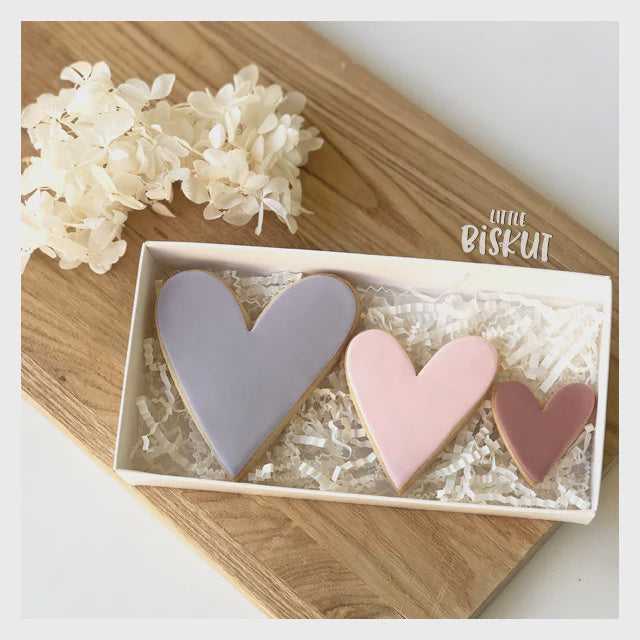 Cutter Set 'Little Biskut' Hearts