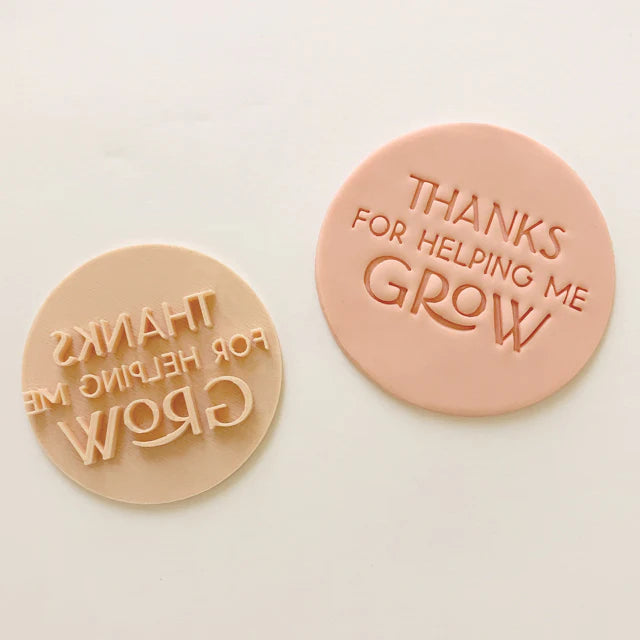 Stamp Embosser 'Little Biskut' Thanks For Helping Me Grow