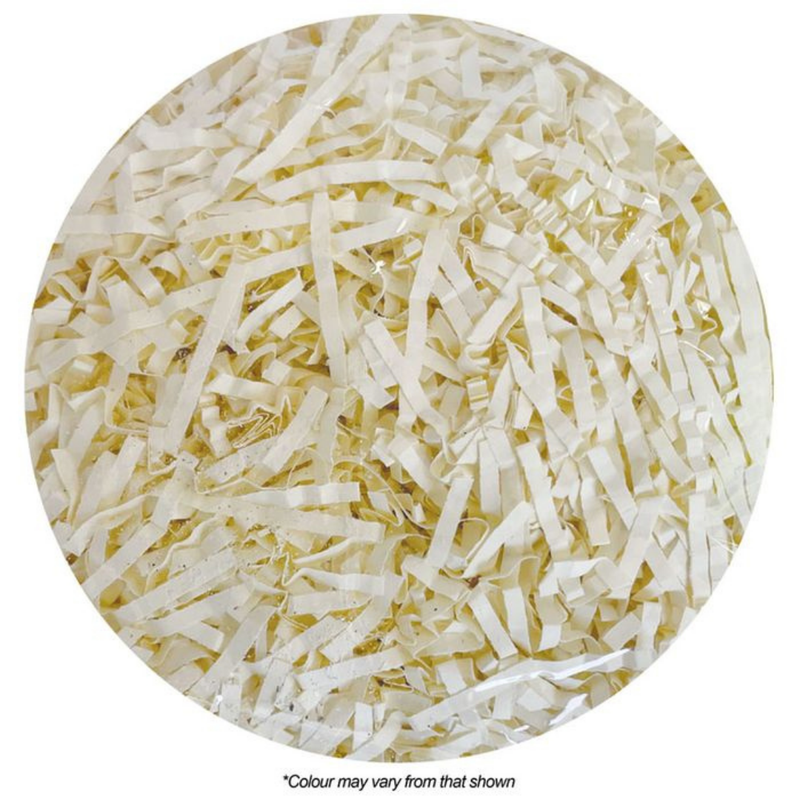 Shredded Paper Ivory 100g