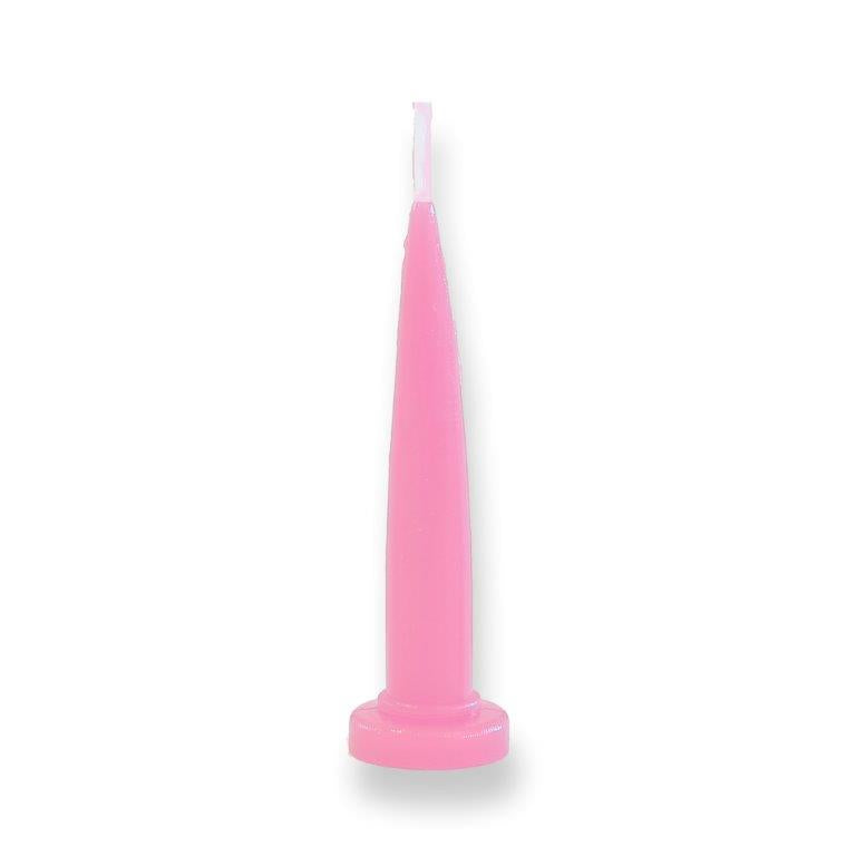 Bullet Candle Baby Pink 12pc