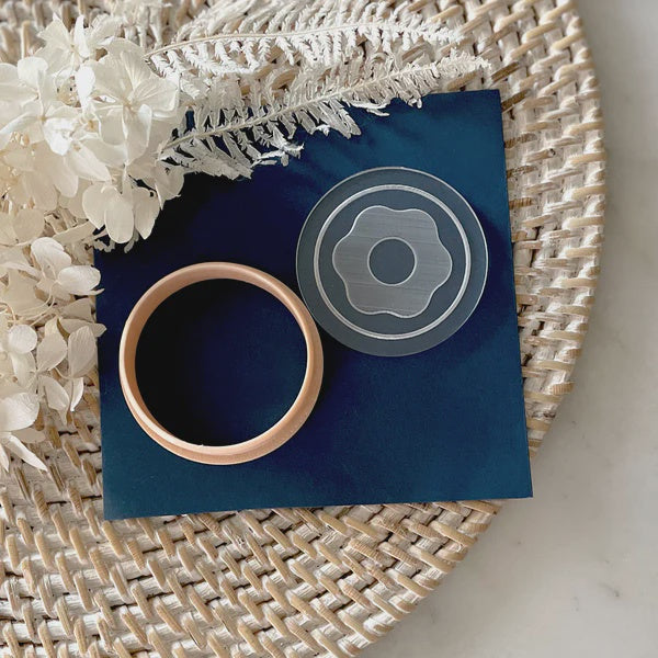 Debosser With Cutter 'Little Biskut' Mini Donut