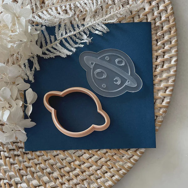 Debosser With Cutter 'Little Biskut' Mini Planet