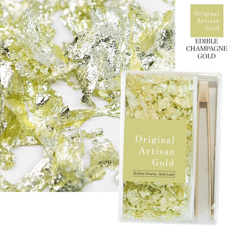 Champagne Leaf 20mm Flakes Case