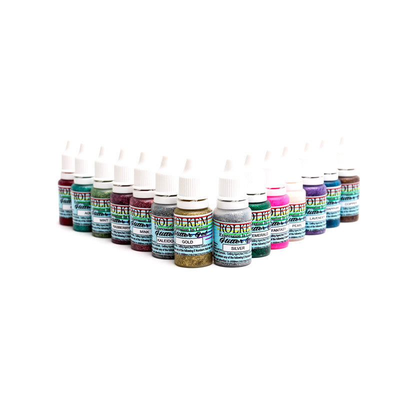 Gel Glitter Paint Pearl White