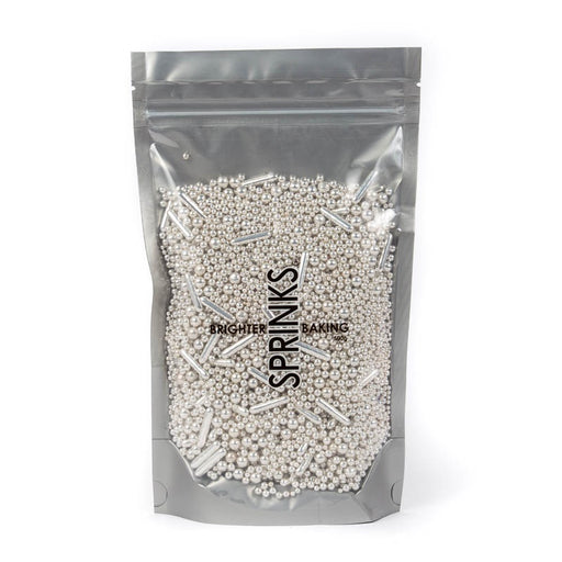 Sprinkles Shapes Bubble & Bounce Silver 500g