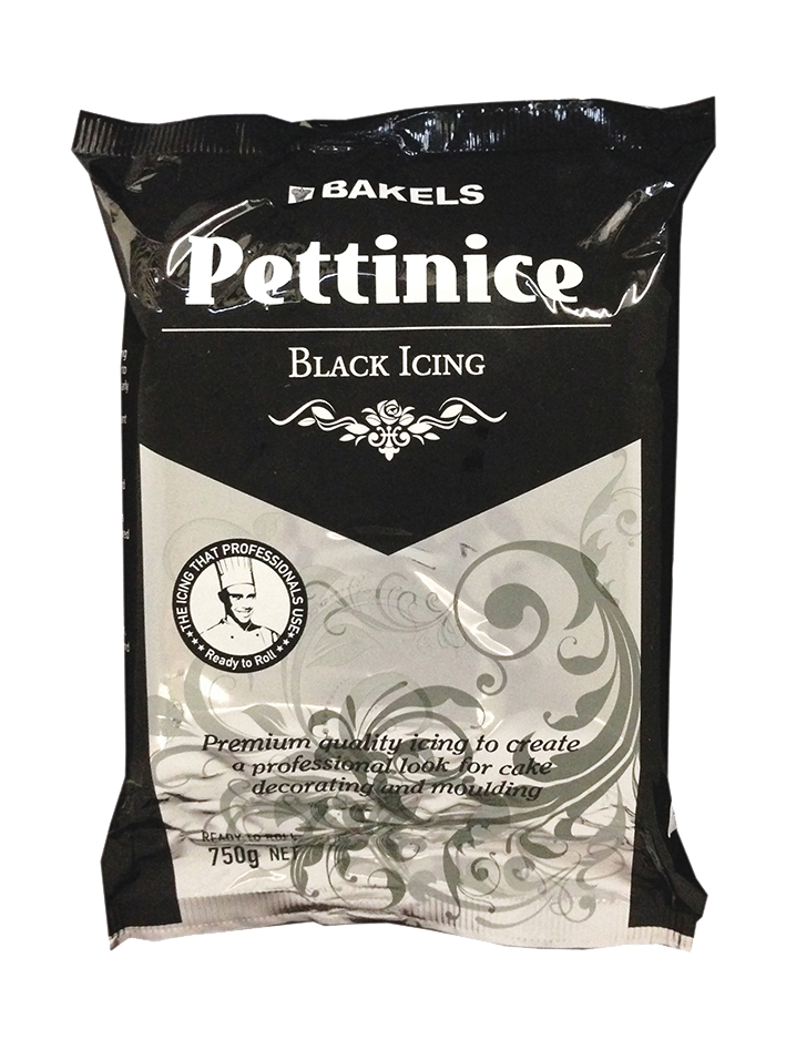 Pettinice Fondant Black 750g