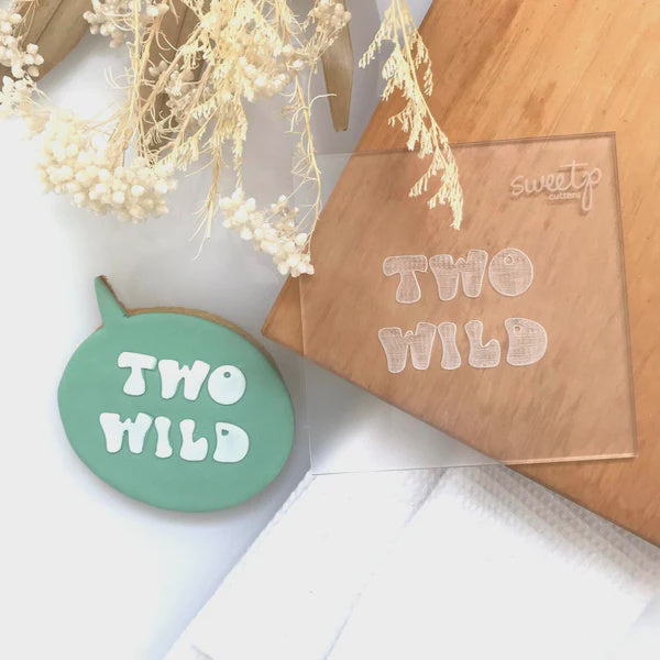 Debosser Pattern Plate Two Wild *Clearance*